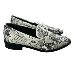 Snakeskin Patterned Loafers Bleeker & Bond